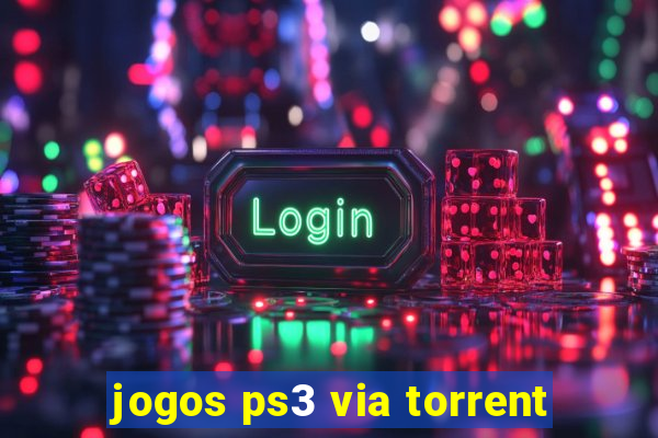 jogos ps3 via torrent